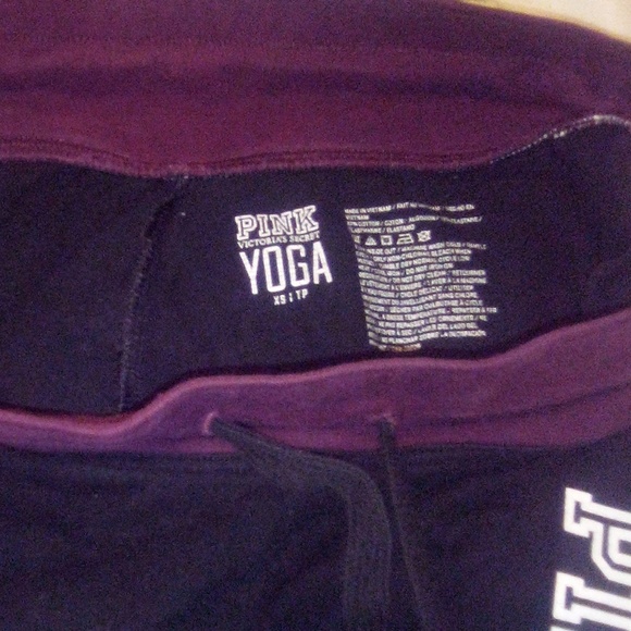 Ladies Pink Yoga Pants - Picture 4 of 6